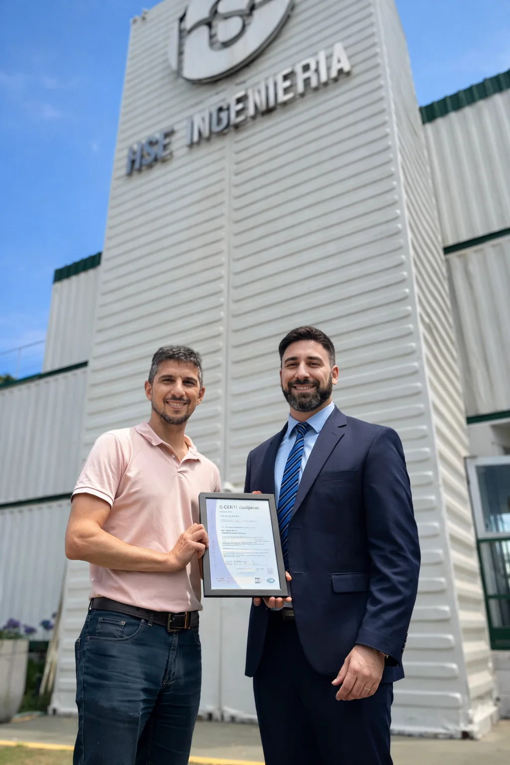 Entrega certificado HSG