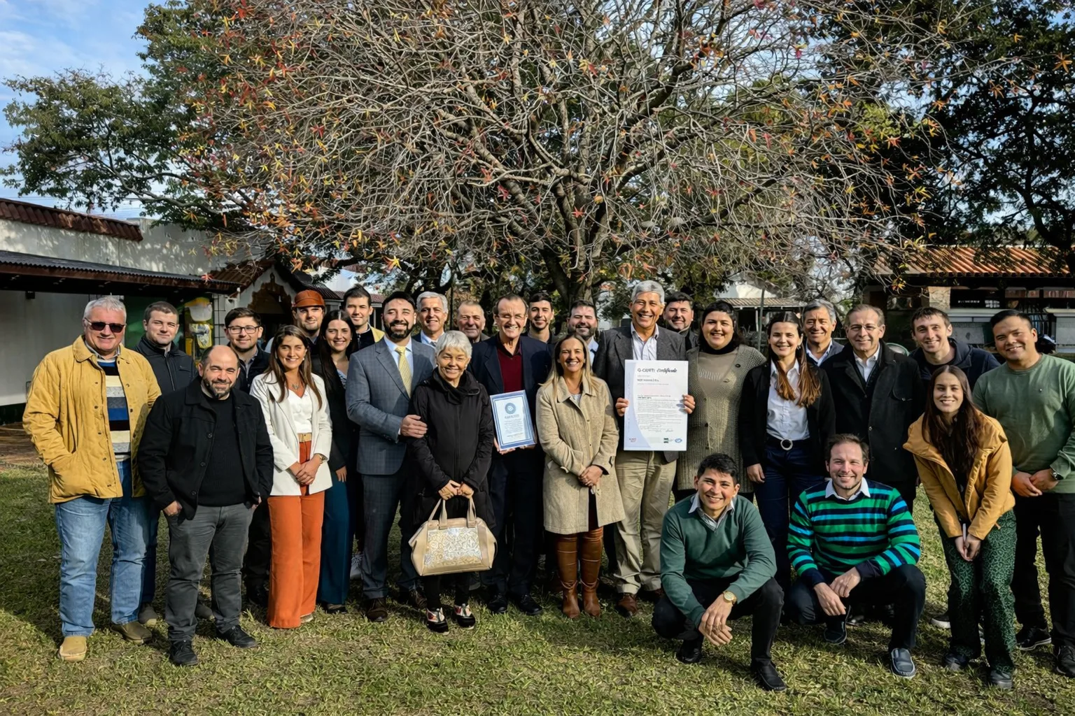 Entrega de certificado