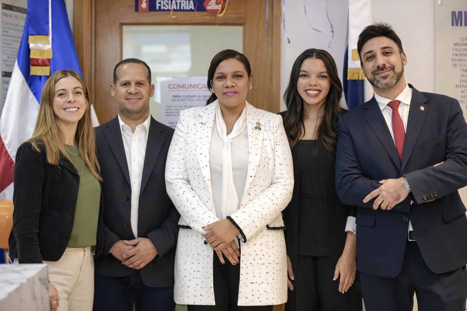 Visita institucional en Dominicana